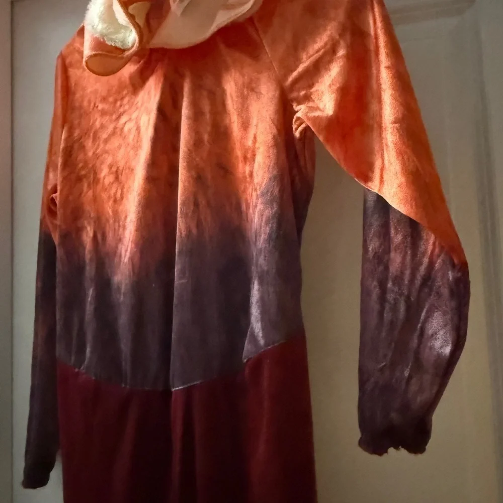 Disney Pixar Turning Red Orange Mei Panda Costume Hoodie Unisex Kid Sz 10/12 - Picture 4 of 12